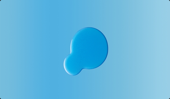 Ingredient on an blue background.